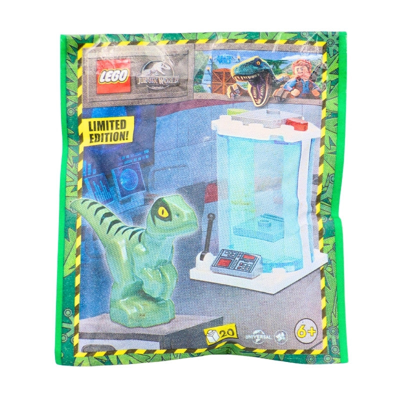 LEGO® Jurassic World™ Raptor & Incubator Paper Bag