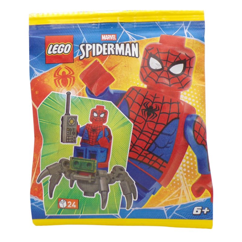 LEGO Marvel Spider-Man with Spider-Crawler paper bag Minifigure - L0002283