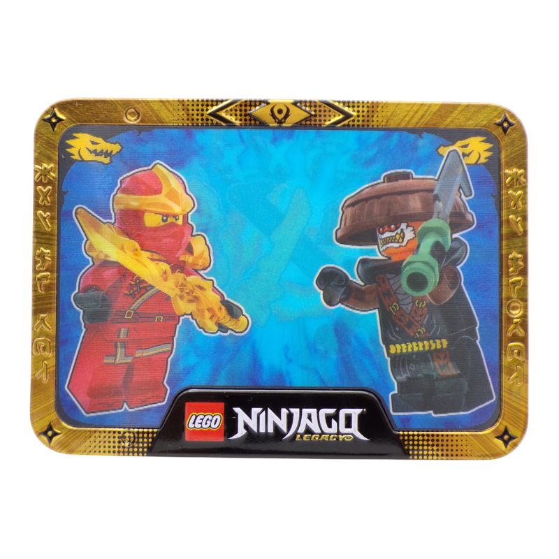 LEGO® Ninjago Kai vs Rox Limited Edition Hologram Tin with 2x Minifigures - L0002213