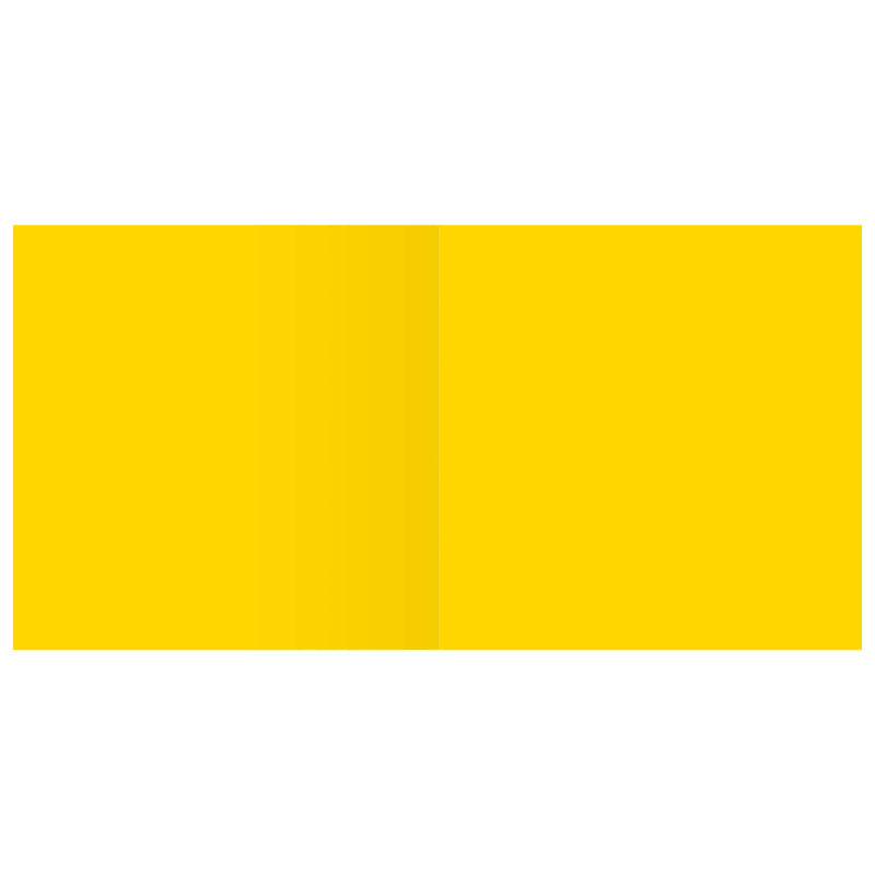 Solid yellow color swatch on a white background