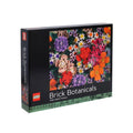 LEGO Brick Botanicals puzzle box with colorful floral design on a white background