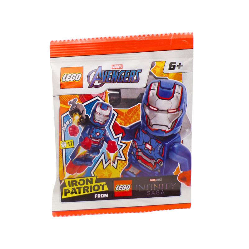 LEGO Marvel Iron Patriot Paper Bag Minifigure - L0002279
