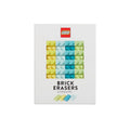 LEGO® Brick Erasers Blue & Green Set Of 8