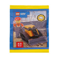 LEGO® CITY Construction Worker with Bulldozer Paper Bag