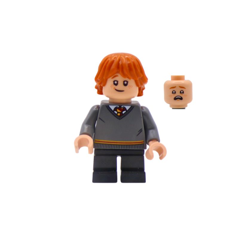 LEGO® Harry Potter™ Ron Weasley Minifigure with Gryffindor Sweater and Accessories - HP151
