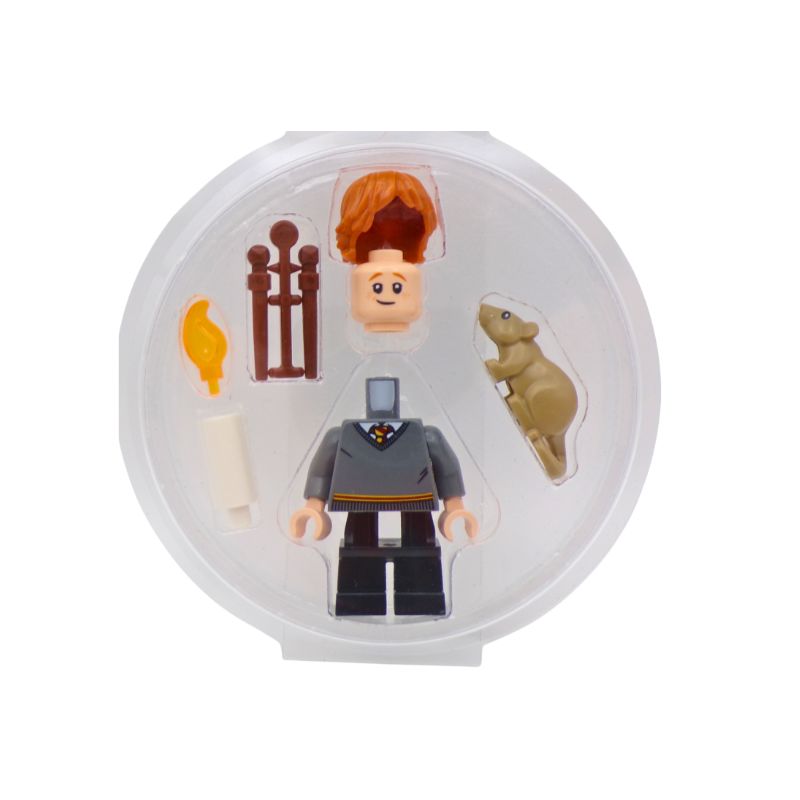 LEGO® Harry Potter™ Ron Weasley Minifigure with Gryffindor Sweater and Accessories - HP151