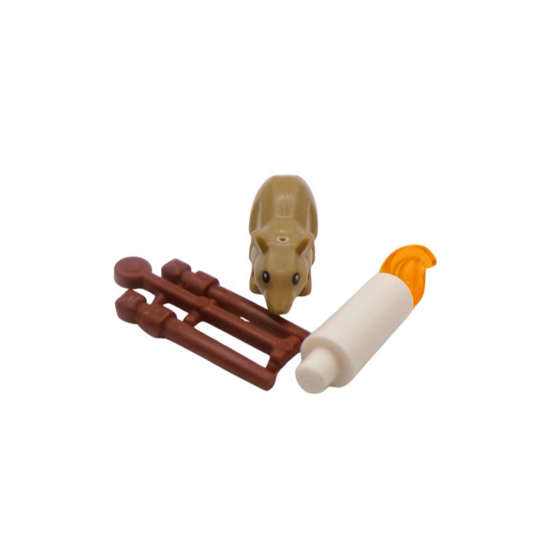 LEGO® Harry Potter™ Ron Weasley Minifigure with Gryffindor Sweater and Accessories - HP151
