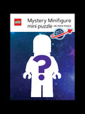 LEGO mystery minifigure mini puzzle packaging with space-themed design