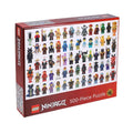 LEGO Ninjago 500-piece puzzle box with character illustrations on a white background