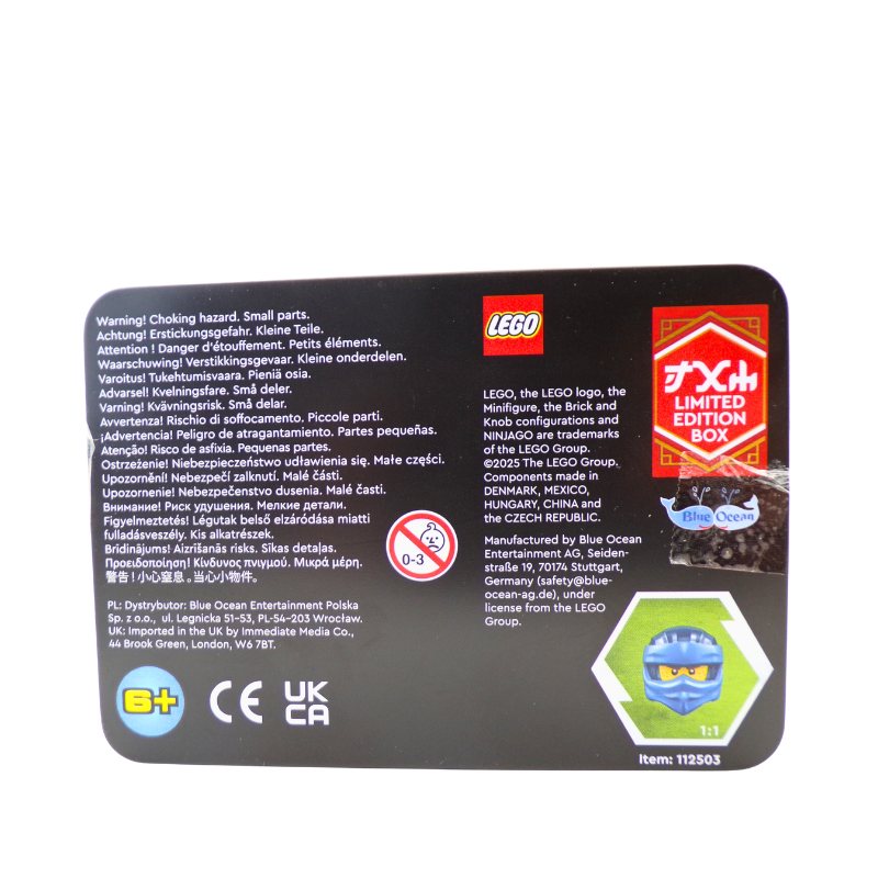 LEGO Ninjago Legacy Jay Vs Cinder Limited Edition Tin