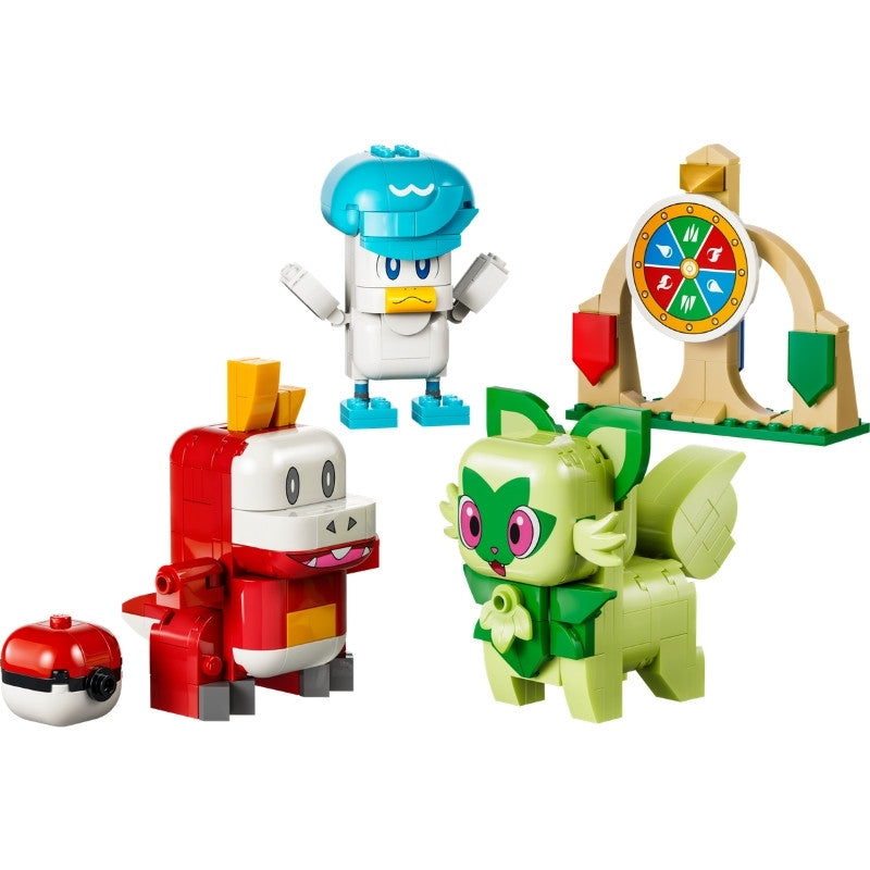 LEGO Pokemon Sprigatito Fuecoco & Quaxly Battle - 72158