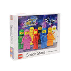 LEGO Space Stars puzzle packaging with colorful space-themed figures and spacecraft.