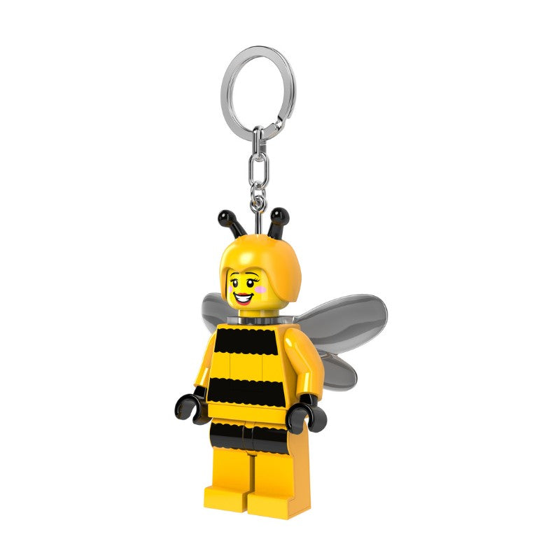 LEGO Iconic Bumblebee Girl Key Light LED Keyring Torch