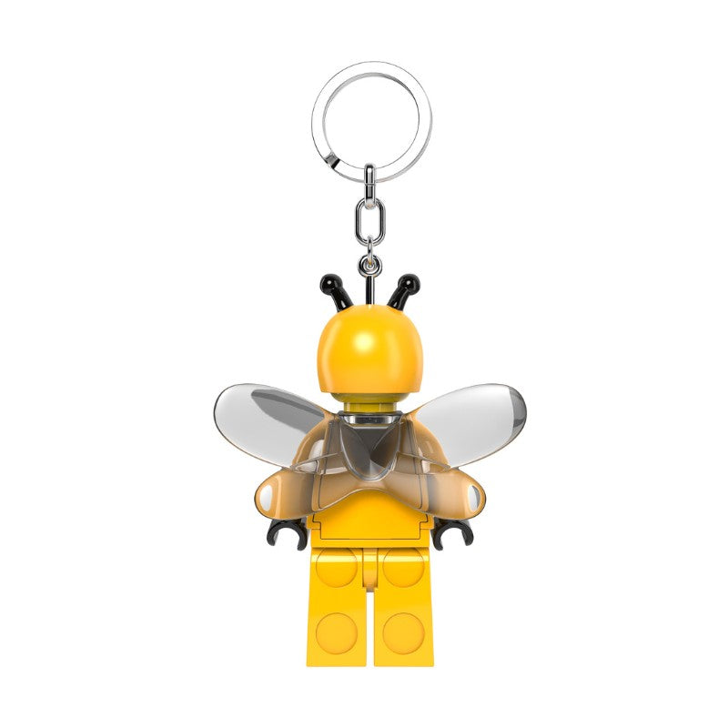 LEGO Iconic Bumblebee Girl Key Light LED Keyring Torch