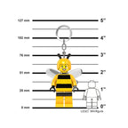 LEGO Iconic Bumblebee Girl Key Light LED Keyring Torch