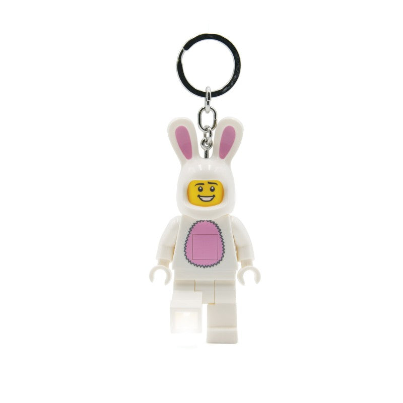 LEGO Iconic Bunny Suit Guy Key Light LED Keyring Torch