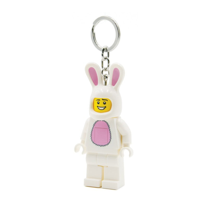 LEGO Iconic Bunny Suit Guy Key Light LED Keyring Torch