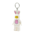 LEGO Iconic Bunny Suit Guy Key Light LED Keyring Torch