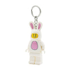 LEGO Iconic Bunny Suit Guy Key Light LED Keyring Torch