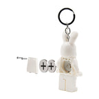 LEGO Iconic Bunny Suit Guy Key Light LED Keyring Torch
