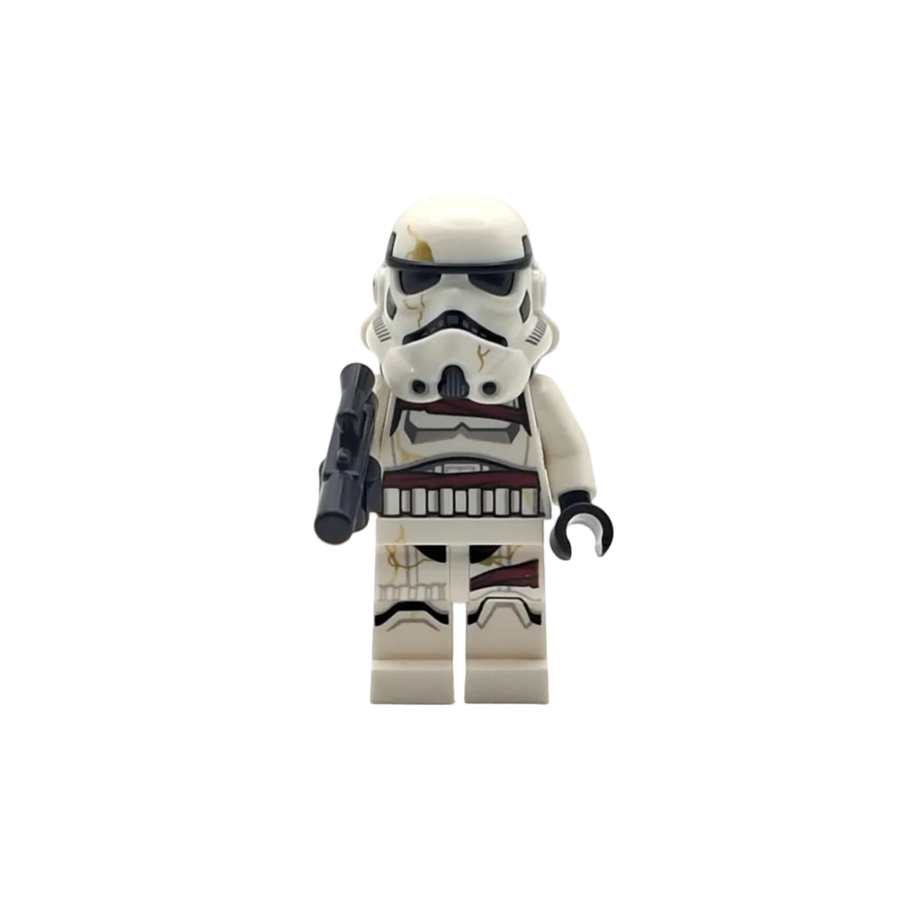 LEGO stormtrooper figure on a white background